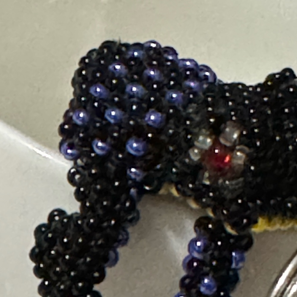 Handmade Beaded KeyChain-Frog - Picture 10 of 10